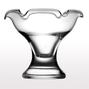 Copas Helado BALON INCOLORO C/FESTON 225cc.